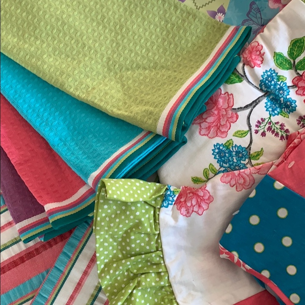 NWT apron oven mitt kitchen towels VINTAGE gift
